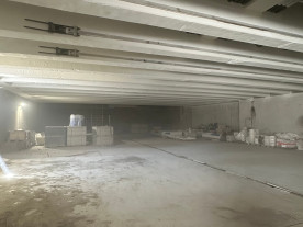 Sicht in Verladehalle mit fertiggestellter Betonertüchtigung (Brandschutz)